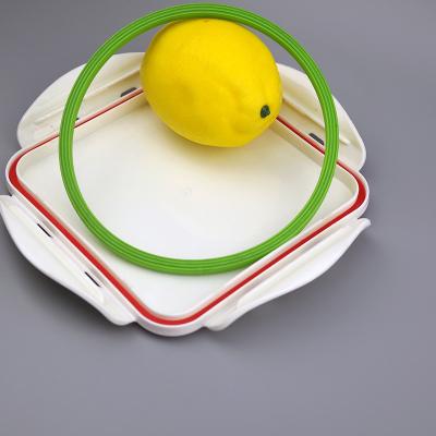 Chine La catégorie comestible a expulsé anneau de joint de silicone aucune odeur pour le cachetage de conteneur de nourriture à vendre