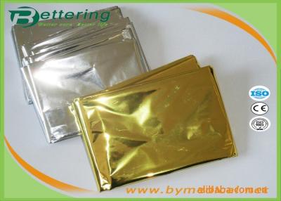 Chine Couverture de secours de Mylar de premiers secours, couverture d'espace résistante pour l'aventure extérieure à vendre
