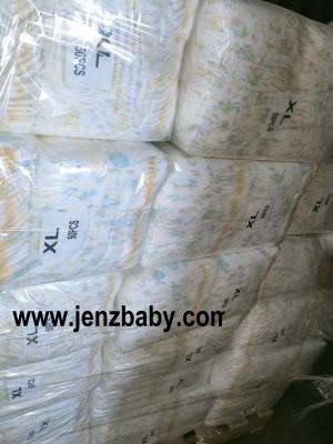 China 2021 A grade breathablity surface baby diaper in china for sale