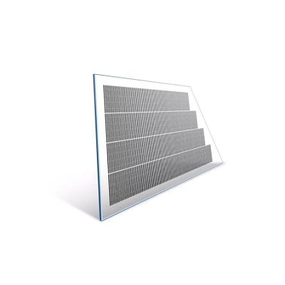 China PVB customized 1000*800*5+5mm solar panel in polygon type with high transparency for sale