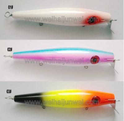 China 50g 15cm wooden bait hard bait trolling fishing lure for sale