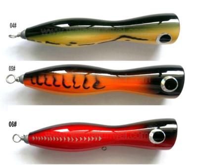 China high quality 55g 17cm wooden bait hard bait trolling fishing lure for sale