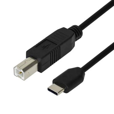 China Custom High Speed 480M Data USB Type C Computer Printer Male USB 2.0 B Printer Scanner USB Cable for sale