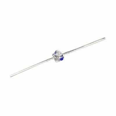 China 1.80mm Round Blue Chip Led Light Emitting Diode brightest led chip Subminiature Axial led light for sale