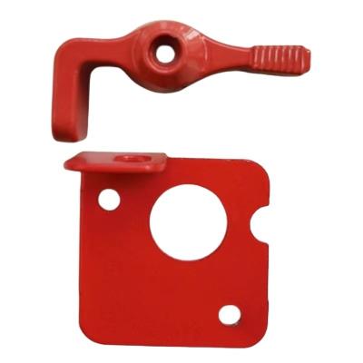 Cina OEM Dimensioni standard Kit di leva di blocco giallo rosso argento per auto da corsa Batteria Master Disconnetter Switch Riparazione / Sostituzione in vendita
