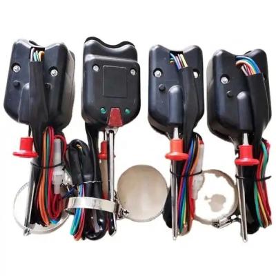 Cina Street Hot Rod Universal Turn Signal Switch con pericolo e installazione universale di colonne di cromo in vendita