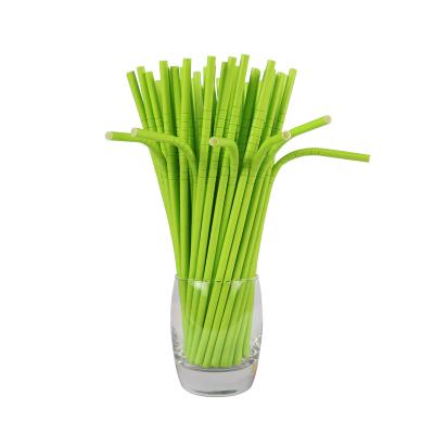 China Bar Accessary Colorful Flexible Disposable Paper Drinking Straws For Wedding Party Restaurant Juice for sale