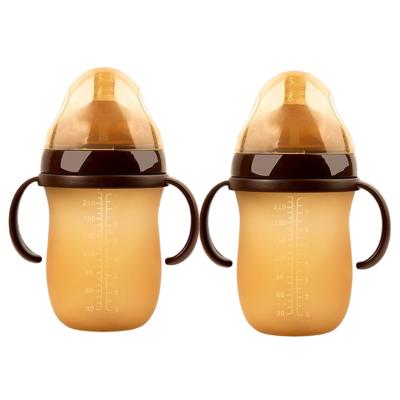 China BPA Free Wholesale Newborn Anti-colic baby bottle manufacturer Bpa Free Breast Feeding Milk Bottle Reusable Soft silicone baby bottle for sale