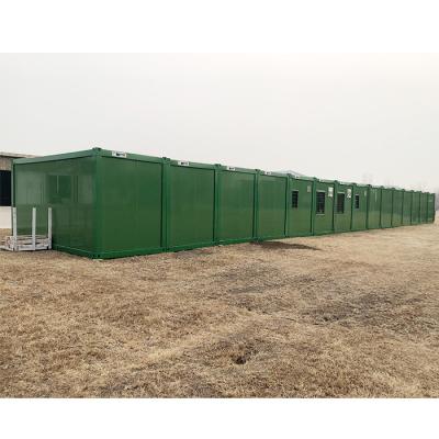 China Modern Factory wholesale price prefabricated container house for camp for sale