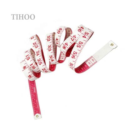 China OEM Soft Quality PVC Soft Tailor Tape Measure 1.5m In Feet Units for sale