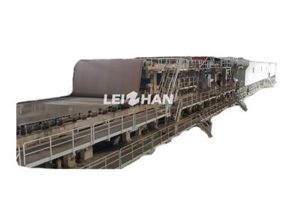Chine machine de fabrication de papier du carton 100t/d pour le papier de recyclage des déchets à vendre