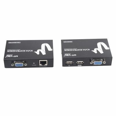 China Support Hot Plug MT-VIKI 100M 1920* 1080p@60Hz VGA KVM Supplement Over Cat5 Cable for sale