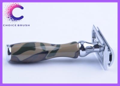 China Military camouflage double sided safety razor for shaving & hair removal for sale