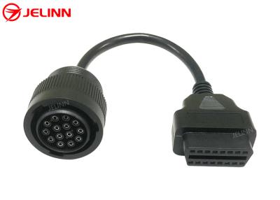 China CAT 14 Pin to OBD 2 OBD2 16 Pin Diagnostic Cable for Caterpillar for sale