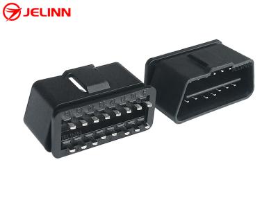 China 16 Pin J1962 OBD2 OBDII Male Plug Connector with Straight Pins for sale