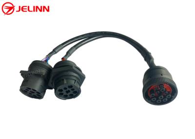 China Hembra del tipo 1 del cable de Overmolded J1939 Y al conector macho DC300V los 5M ohm/10ms en venta