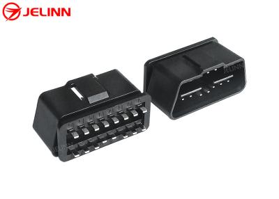 China J1962 24V OBD 2 OBD2 16 Pin Male Connector With Straight Pins for sale