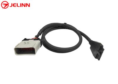 China PT30 ELD Device Cable 14Pin RP1226 Cable for Electronic Logging Device Heavy Duty Trucks in North America for sale
