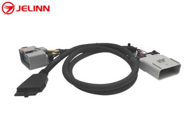China PT30 ELD Device Cable 14Pin RP1226 Y Cable for Electronic Logging Device Heavy Duty Trucks in North America for sale