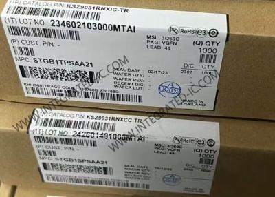 China Ethernet IC KSZ9031RNXIC Gigabit Ethernet Transceiver With RGMII Interface QFN-48 for sale