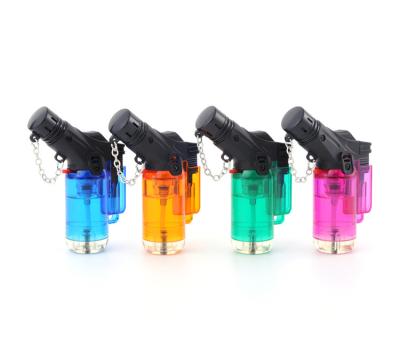 China Minimalist Wholesale Smoking Accessories Cigarette Lighter Gas Unique Design Jet Gas Torch Lighter for sale
