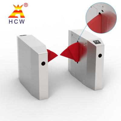 Chine Porte à faible bruit de tourniquet de contrôle d'accès d'aileron de tourniquet mou classique de barrière à vendre