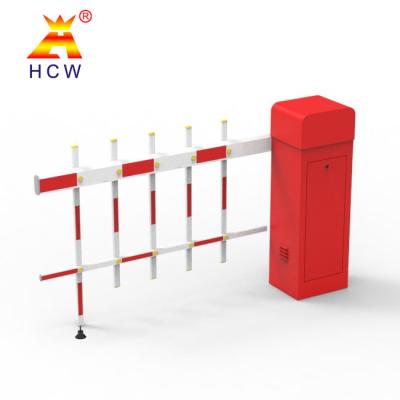 China Parking Lot Barrier Arm Gate 6m Security Boom Gate Remote Control 160W for sale