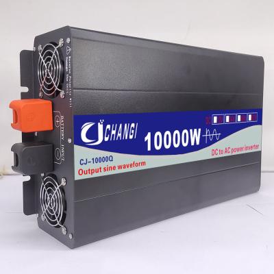 Chine Big Power 10000 Watt Pure Sine Wave Inverter 12kw 24v 220v 5000w à vendre