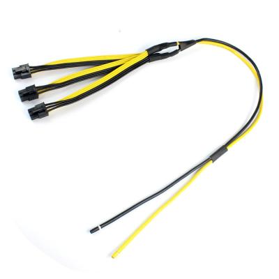 Китай Кабель Splitter шнура питания Splitter удлинителя пути S7 S9 3 для PCI PCIe горнорабочего BTC выражает продается