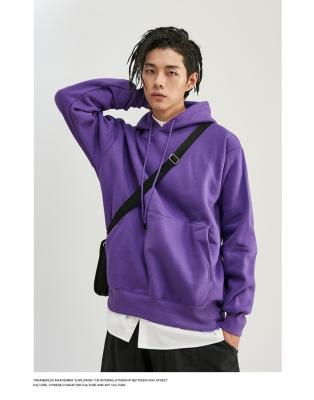 China Low MOQ Logo Printed Customized High Quality Cotton Anti-Wrinkle Fleece Men's Oversized Hoodies for sale