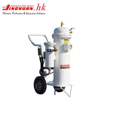 China Industrial Oil Filtrator Lubricating Hydraulic Filter Machine Oil Filter Cart for sale