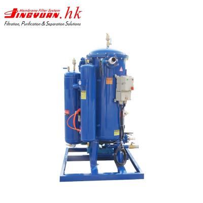 China Diesel Portable Oil System Waste Engine Oil Regeneration Filter System for sale