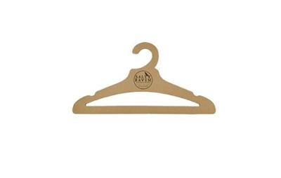 China Recycled Paper Hanger Environmentally Friendly Paper Cloth Hanger for sale