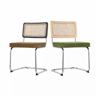 China Adjustable (other) Nordic Rattan Chair dinning room set Free Sample Coffee House Packing Room Modern Furniture for sale