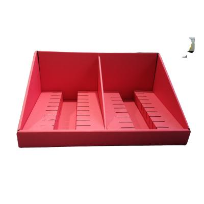 China Custom Supermarket Promotion Small Counter Promotion Furniture Watermark Cardboard Crystal Mud Kids Toys Pop Display Countertop Display Stand for sale