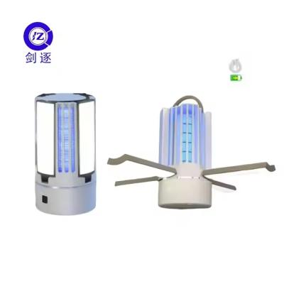 China JZ 3 in 1 USB Rechargeable Night Light and Mosquito Killer Lamp for Camping and Traveling Bug Zapper with 4000mah Big Battery for sale