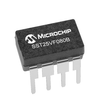 China American Microchip Integrated Circuits SST25VF080B-50-4C-PAE Brand New Original Electronic Components Package Monitor en Reset Ethernet Controller Te koop
