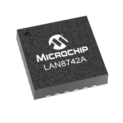 China American Microchip Integrated Circuits LAN8742A-CZ Brand New Original Electronic Components Package Monitor and Reset Ethernet Controller for sale