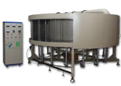 China 16 Postdraaischijf die Automatisch Oven Air Filter Making Machine verwarmen Te koop