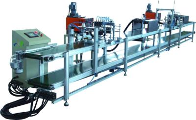 Cina Filtro dell'aria quadrato che rende a macchina la doppia macchina automatica plss-8 del filtrante dell'iniezione della colla in vendita