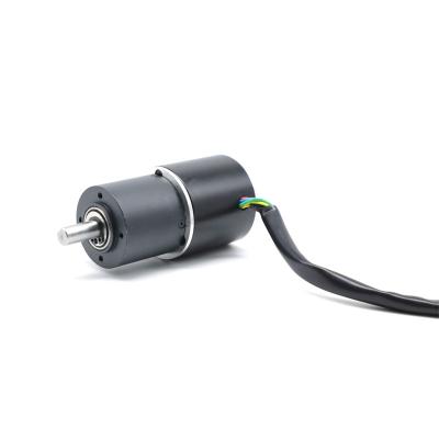 中国 24v 18Wの惑星の変速機のブラシレス モータ速度の減力剤3段階36mm 0.04nm 販売のため