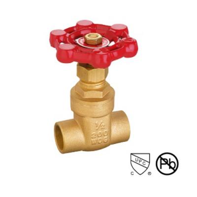 Cina Corpo di fusione saldatura in ottone 2 pollici valvola di porta in ottone / valvola di porta d'acqua in vendita