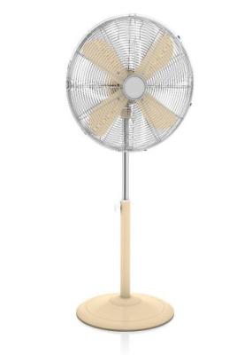 China 3 Speed Oscillating Retro Standing Fan 16 inch For Home or Office Decorative for sale