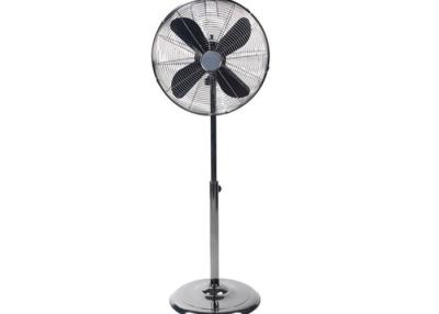 China 45W Height Adjustable Retro Quiet Floor Fan For Office , Kitchen , Hospital for sale