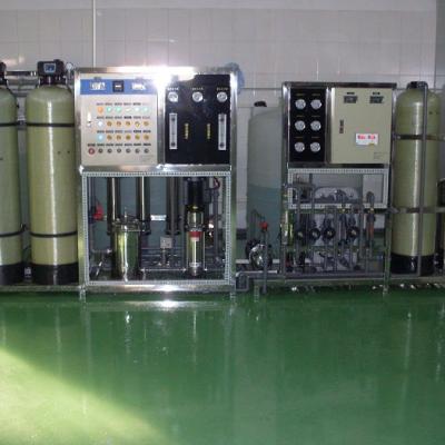 China Construction works 4000 LPH 0.2 - 0.3Mpa EDI RO Water Purification Materail Plant SS 316 CE Standard for sale