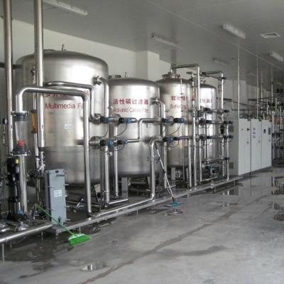 China Construction works UPVC Commercial Water Purification System Ultrapure Deep Well Customized Design for sale