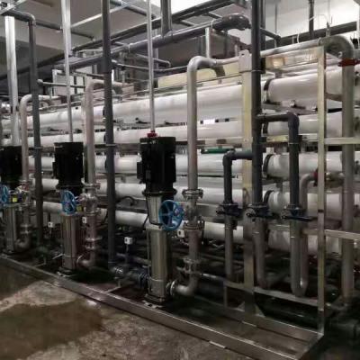 China Construction works EDI Ultrapure Water Purification System , 2000 Lph RO Water Treatment Plant for sale