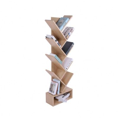 China Fashion Eco-friendly Custom Design Wooden Tree Shaped Shelf For Sale for sale