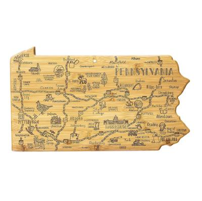 China Sustainable Bamboo Cutting Boards Kitchen Chopping for sale