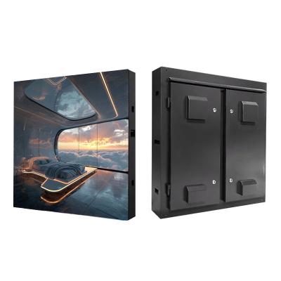 China P6.67 Pantalla LED exterior Servicio trasero 960x960mm 5500 nits Pared de vídeo publicitario en venta